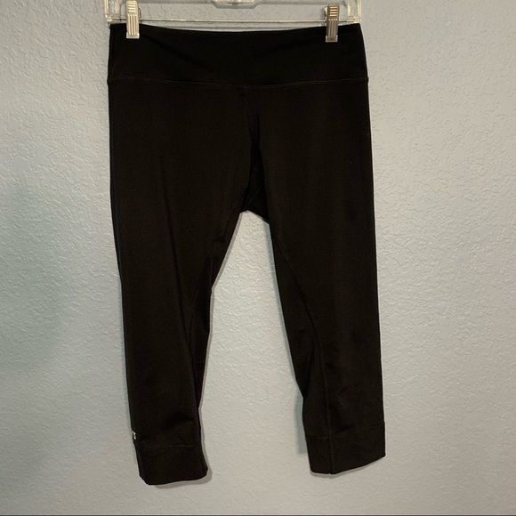 Asics Women’s Team 3/4 Capris Tights Black - Picture 1 of 8